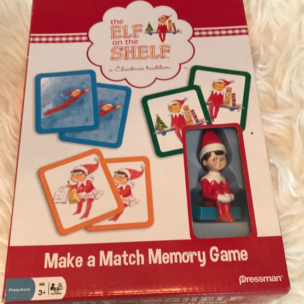 Elf on the shelf memory game